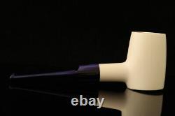 Srv Premium Poker Block Meerschaum Pipe with custom case 13364