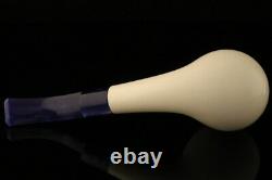 Srv Premium Whale Block Meerschaum Pipe with custom CASE 11619