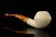 Srv Rhodessian Block Meerschaum Pipe With Fitted Case M2132