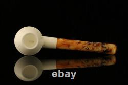 Srv Rhodessian Block Meerschaum Pipe with fitted case M2132
