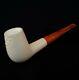 Straight Billard Block Meerschaum Pipe, Meerschaum Smoking Pipe, Pipa, Agm-589