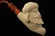 Sultan And Eagle Block Meerschaum Pipe By I. Baglan In Case 9017