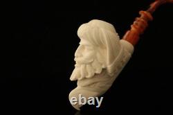Sultan and Eagle Block Meerschaum Pipe by I. Baglan in case 9017