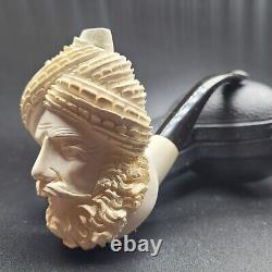 Sultan meerschaum pipe handmade block meerschaum by CPW Pipes #2361