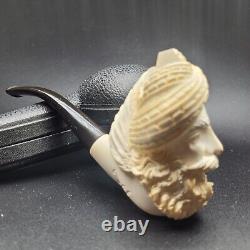 Sultan meerschaum pipe handmade block meerschaum by CPW Pipes #2361