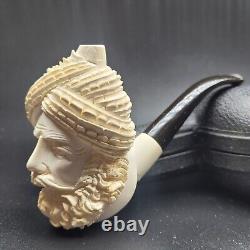 Sultan meerschaum pipe handmade block meerschaum by CPW Pipes #2361