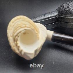 Sultan meerschaum pipe handmade block meerschaum by CPW Pipes #2361