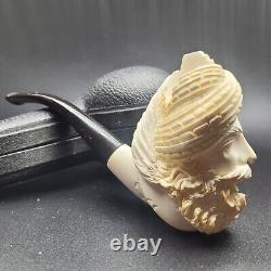 Sultan meerschaum pipe handmade block meerschaum by CPW Pipes #2361