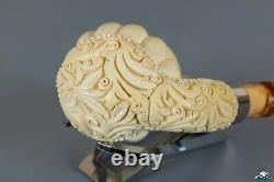 Superb Quality Hand-Carved Block Meerschaum Freehand