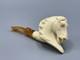 Tekin Mustang Horse Figure Pipe Block Meerschaum-new-hand Carved W Case#1597