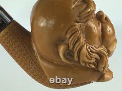 The King Kong, Gorilla PIPE Block Meerschaum-NEW W CASE#212 Free Shipping