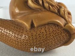 The King Kong, Gorilla PIPE Block Meerschaum-NEW W CASE#212 Free Shipping