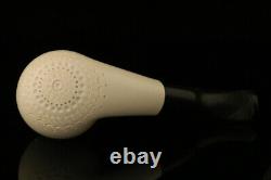 Tomato Block Meerschaum Pipe with fitted case 11853r