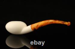 Tomato Block Meerschaum Pipe with fitted case 15028