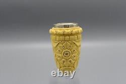 Topkapi Calabash Pipe BLOCK MEERSCHAUM-NEW Handmade Reverse Calabash W Case#505