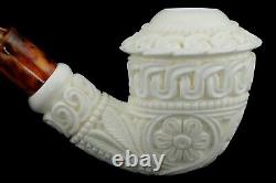 Topkapi Calabash Pipe New-block Meerschaum Handmade W Case#434