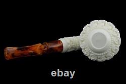 Topkapi Calabash Pipe New-block Meerschaum Handmade W Case#434