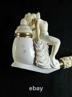 Unsmoked Artist Ismail Ozel MEERSCHAUM PIPE WithROMAN Soldier Captive Woman