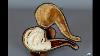 Unsmoked Hand Carved Altinay Block Meerschaum Claw Freehand Shape 9mm