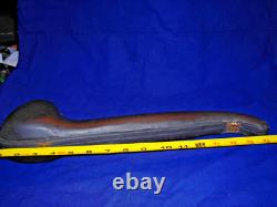 Unsmoked New Block Meerschaum Pipe 15 Inches Long Lots Of Detailed Carving -bb