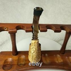 VINTAGE Block Meerschaun Smoking Pipe