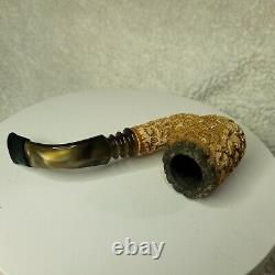 VINTAGE Block Meerschaun Smoking Pipe