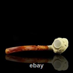 Victorian Lady Figure Pipe BY Kenan Block Meerschaum-Handmade NEW W CASE#441