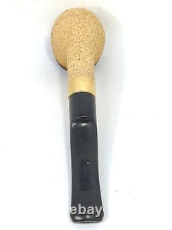 Vintage BARLING'S EB WB Gold BAND BLOCK MEERSCHAUM Pipe UNSMOKED