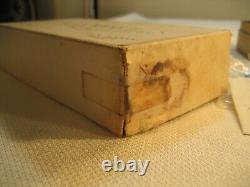 Vintage New In Box Unsmoked Meerschaum Unknown Sultan Block Pipe Hayim Pinhas