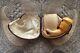 Vintage Handcrafted Hand Shaped Meerschaum Block Pipe With A Box