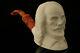 William Shakespeare Hand Carved Block Meerschaum Pipe In A Fitted Case 8587