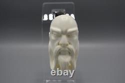 Wise Chinese Man By Baglan Pipe Block Meerschaum-NEW Hand an W CASE#527