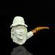 Witch Figure Pipe By Erdogan Ege Block Meerschaum New Handmade With Case#1137