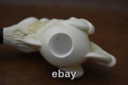 X Large Size Eagle Claw Pipe By KENAN Handmade New Block Meerschaum W Case#1488