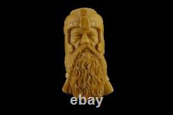 XL Ancient GIMLI Viking Pipe BY KENAN Block Meerschaum-NEW W CASE#1449