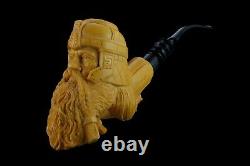 XL Ancient GIMLI Viking Pipe BY KENAN Block Meerschaum-NEW W CASE#1449