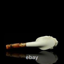 XL Ancient GIMLI Viking Pipe BY Kenan Block Meerschaum-NEW W CASE#1877