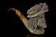 Xl Kenan Cavalier Figure Pipe Handmade Block Meerschaum-new W Case#1530