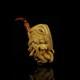 Xl Size Octopus & Lady Pipe By Ali New-block Meerschaum Handmade With Case#16