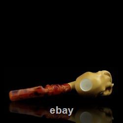 XL SIZE OCTOPUS Pipe By ALI New-block Meerschaum Handmade With Case#57