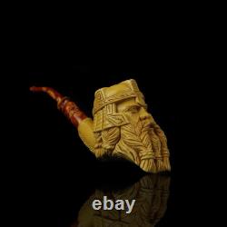XL Size Gimli Lord Of The Rings Pipe Block Meerschaum-handmade NEW W CASE#51