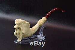 XL Size Nude Lady Pipe By Kenan New Block Meerschaum Handmade W Case#1265