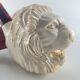 Xlarge Lion Meerschaum Pipe Hancarved Block Meerschaum By Cpw Pipes #4273