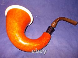 XXL Calabash Pipe Block Meerschaum Bowl Gourd Light Usage 3 Wide Bowl -cala28