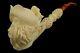 Xxl Size Davy Jones Pipe Block Meerschaum-new Handmade From Turkey W Case#386