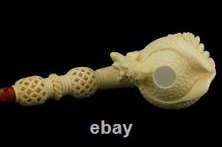 XXL SIZE DAVY JONES Pipe Block Meerschaum-NEW Handmade From Turkey W CASE#386