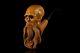 Xxl Size Octopus Skull Pipe By Kenan Block Meerschaum Handmade New With Case#382