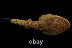 XXXL Ottoman King Pasha Pipe Block Meerschaum-NEW W CASE-stand-tamper#998