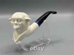 Yoda Figure PIPE new-block Meerschaum Handmade W Case#381