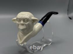 Yoda Figure PIPE new-block Meerschaum Handmade W Case#381